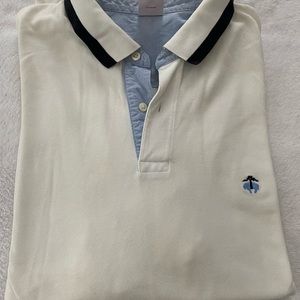 Brooks Brothers mens short sleeve 100% cotton polo